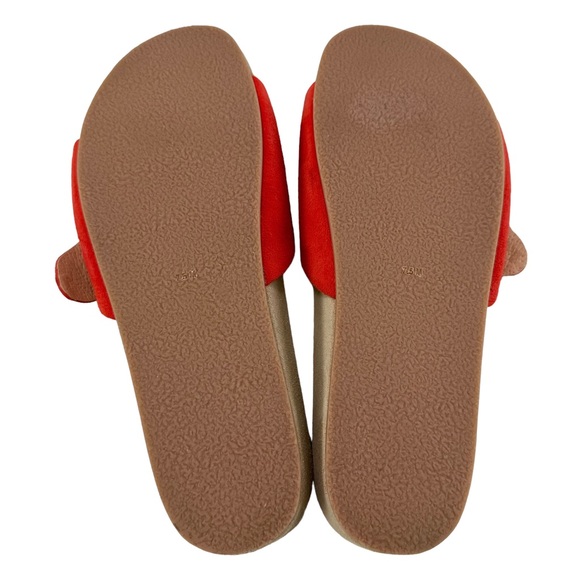 Jack Rogers Dorothy Bow Suede Slides Size 7.5M - Picture 10 of 16